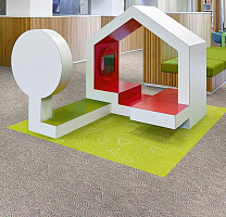 Forbo Modul'up Compact Graphic 928UP43C lime topography фото 2 | FLOORDEALER